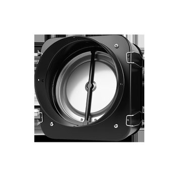 Fotile-compatible μονόδρομη βαλβίδα ελέγχου καπνού για κουζίνα, πυροπροστατευτική, από ανθρακούχο χάλυβα, ελαφρύς πολυτελής σχεδιασμός