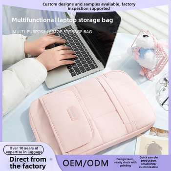 Taška na notebook – odolný polyester, zips, mäkká rukoväť, zimné vydanie 2025