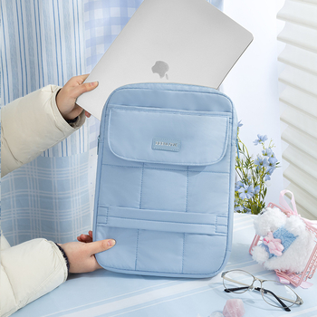 Taška na notebook – odolný polyester, zips, mäkká rukoväť, zimné vydanie 2025