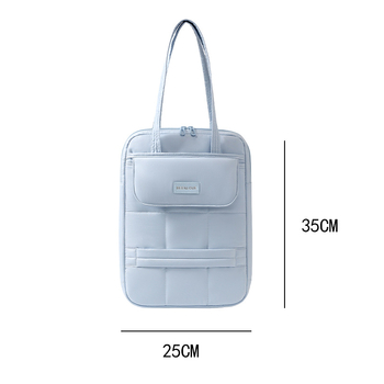 Taška na notebook – odolný polyester, zips, mäkká rukoväť, zimné vydanie 2025