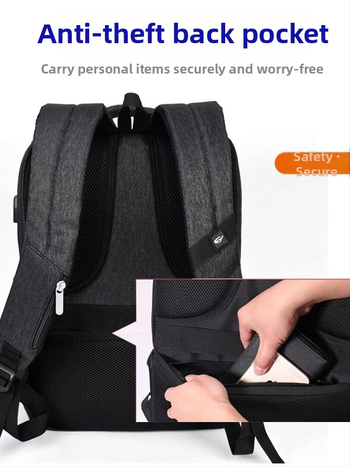 Taška na notebook pre obchodné cestovanie, Oxford látka, nepremokavá, 16-palcový notebook, objem 20–35 L, zakrivený ramenný popruh