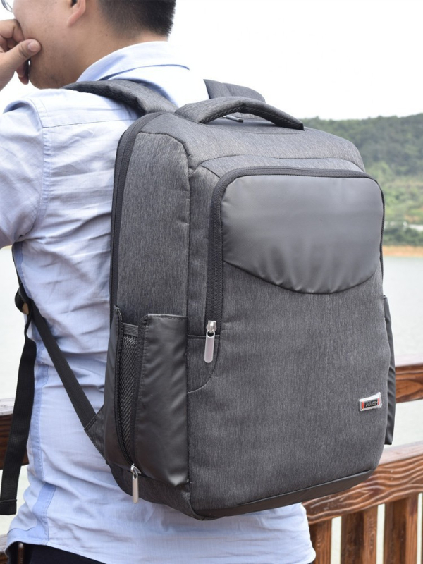 Taška na notebook pre obchodné cestovanie, Oxford látka, nepremokavá, 16-palcový notebook, objem 20–35 L, zakrivený ramenný popruh