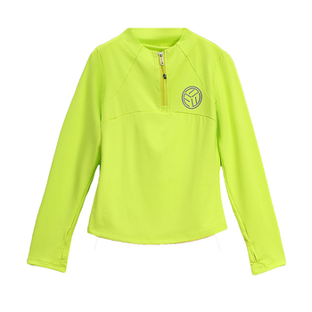 Γυναικείο αθλητικό τοπ με σταθερό γιακά, Milk Silk ύφασμα, 92% πολυεστέρας, 8% σπάντεξ, για τρέξιμο, γυμναστική και χορό (2024)