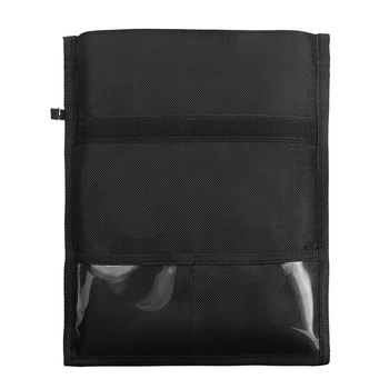 Geantă pentru caiet cu protecție RFID și protecție la semnale – închidere Velcro, buzunar pentru documente și laptop, căptușeală cu protecție nano, impermeabilă și rezistentă