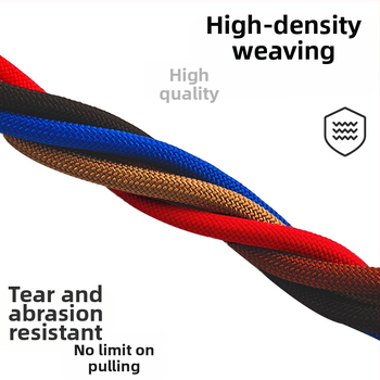 Psie vodítko s jedným hákom | Nepredlžuje sa, Materiál: polypropylén + polyester, Značka: Nusa