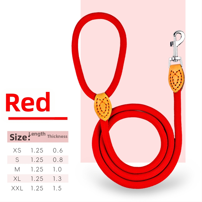 Psie vodítko s jedným hákom | Nepredlžuje sa, Materiál: polypropylén + polyester, Značka: Nusa
