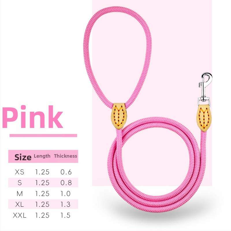 Psie vodítko s jedným hákom | Nepredlžuje sa, Materiál: polypropylén + polyester, Značka: Nusa