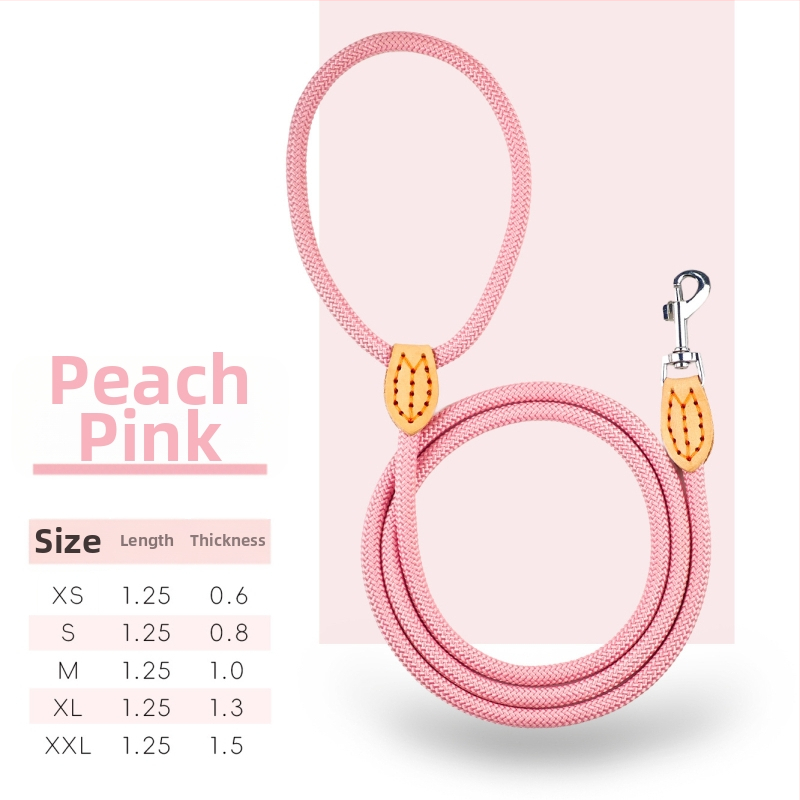 Psie vodítko s jedným hákom | Nepredlžuje sa, Materiál: polypropylén + polyester, Značka: Nusa