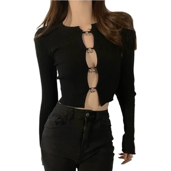 Top tricot cu croială regular, protecție UPF30+, amestec poliester/spandex, mâneci lungi