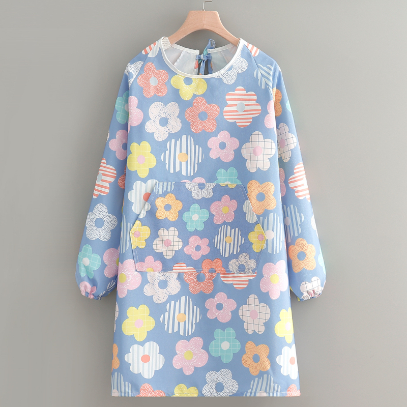 Pregača s rukavima, platnena, otporna na habanje, anti prljavština, japanski stil