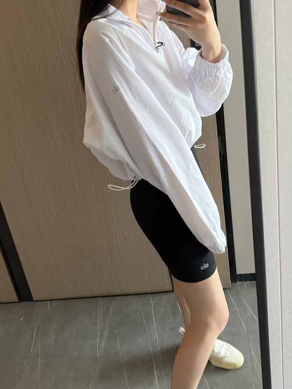 ALOGANT napvédő és szélálló dzseki, laza szabású, rövid fazonú, hosszú ujjú, UPF50+