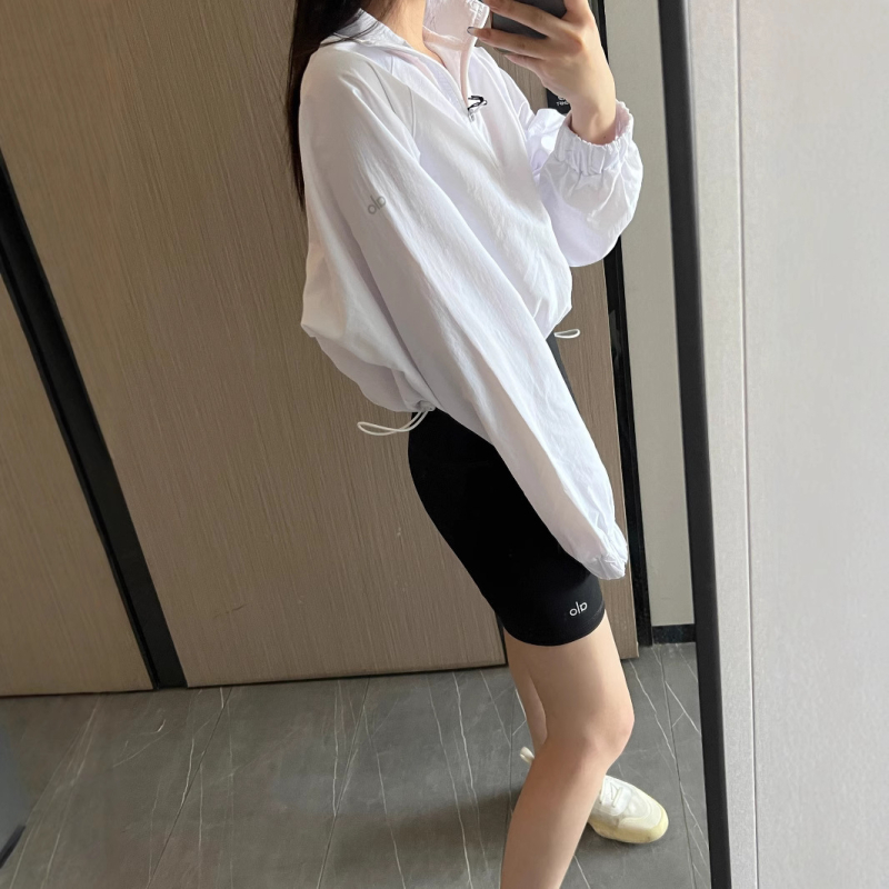 ALOGANT napvédő és szélálló dzseki, laza szabású, rövid fazonú, hosszú ujjú, UPF50+