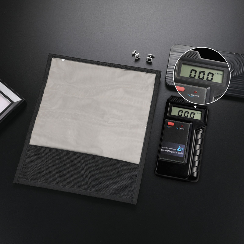 Carcasă magnetică Oxford pentru notebook și tabletă cu protecție a semnalelor – respirabilă, impermeabilă, rezistentă la uzură, anti-furt; Material: Oxford ecologic; Căptușeală: material de protecție nano; Brand Haoyu