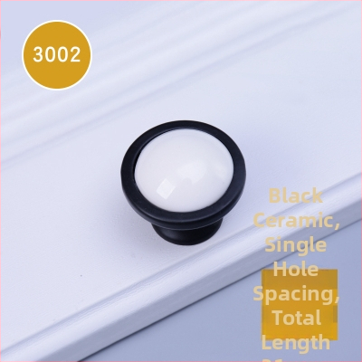 Mâner ceramic pentru ușa de dulap, model 3030, stil modern minimalist