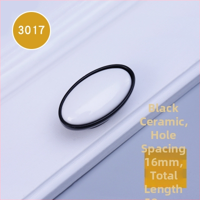 Mâner ceramic pentru ușa de dulap, model 3030, stil modern minimalist