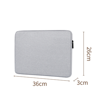Torba za prijenosno računalo za poslovna putovanja s podstavljenim unutarnjim džepom za tablet iPad, vodootporna, otporna na habanje, protiv krađe, zatvarač, mekani rukohvat, kišni pokrov uključen