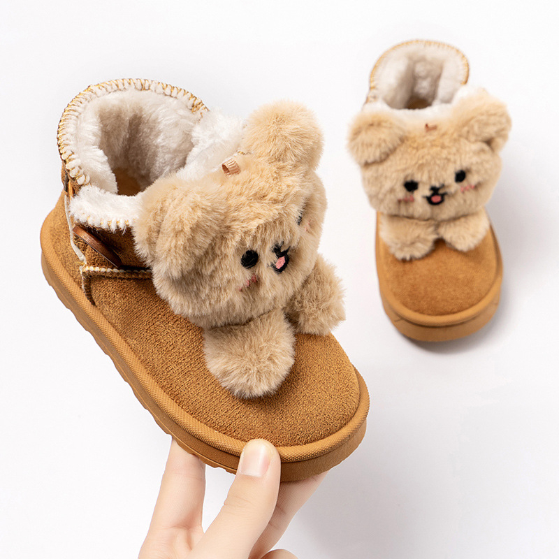 Lányok téli bokacipője, műbőr felsőrész, fleece bélés, bokáig érő, hidegálló