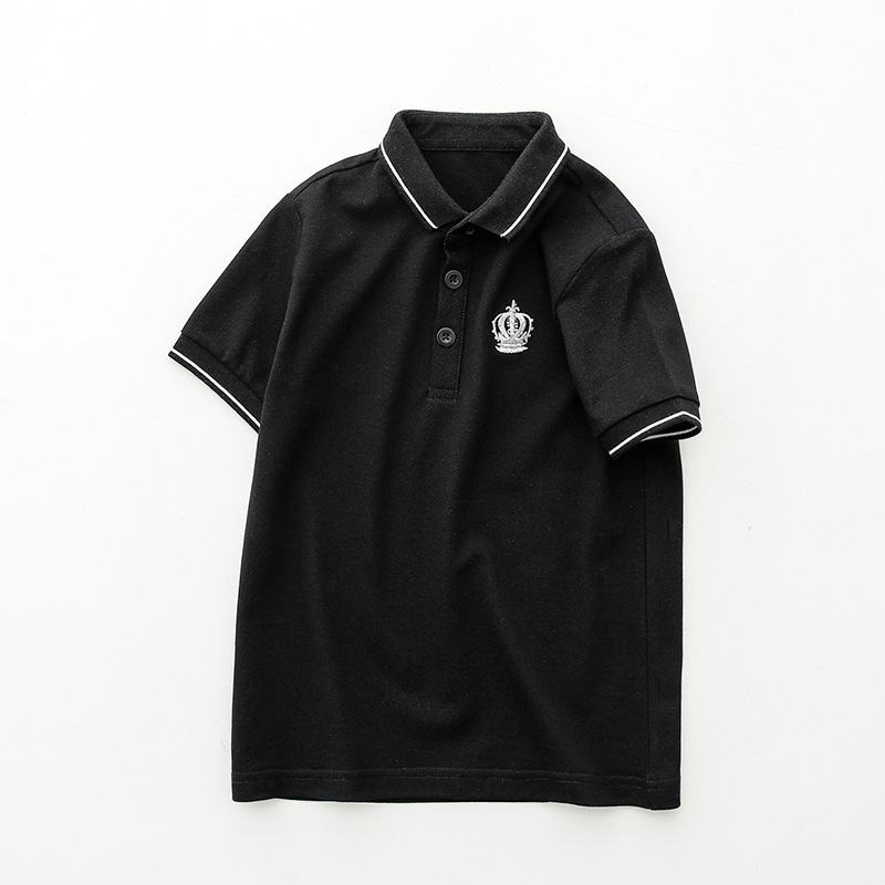 Dječja polo majica 100% pamuk, uzorak s slovima, izvezeno, marka Teng Yun Pigeon, za uzrast 3–8 godina