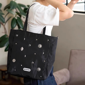 Geantă Tote, stil Cross-border Trend, material Oxford, buzunar pentru telefon și buzunar cu fermoar, închidere magnetică