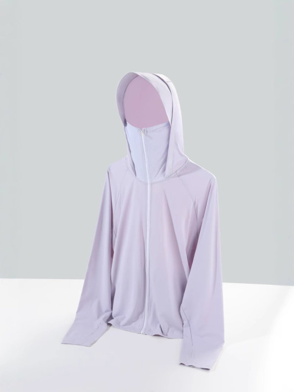 Gradientno jakna za biciklizam s UV zaštitom, prozračna ice silk tkanina za ljeto