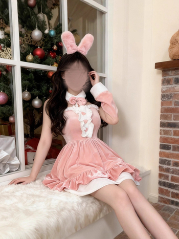 Cosplay kostim set za ženski ballroom ples, Amorane, corduroy tkanina, zimsko izdanje 2025