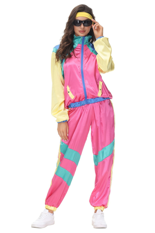 RKFZ Halloween Karneval Hip-Hop Outfit za Parove za Scenu – pamutno-elastansko tkanina, 70–80% elastan, ljeto 2022