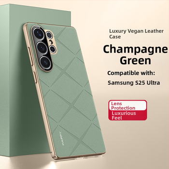 Kryt na telefón Samsung S25 Ultra, plná ochrana, PC materiál, elektroplating, odolný proti pádu, japonsko-kórejský nordický štýl