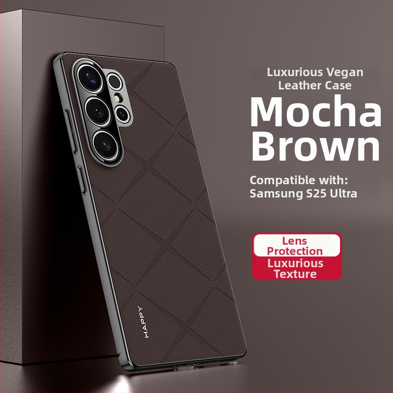 Kryt na telefón Samsung S25 Ultra, plná ochrana, PC materiál, elektroplating, odolný proti pádu, japonsko-kórejský nordický štýl