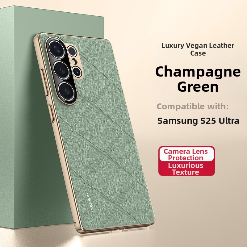 Kryt na telefón Samsung S25 Ultra, plná ochrana, PC materiál, elektroplating, odolný proti pádu, japonsko-kórejský nordický štýl