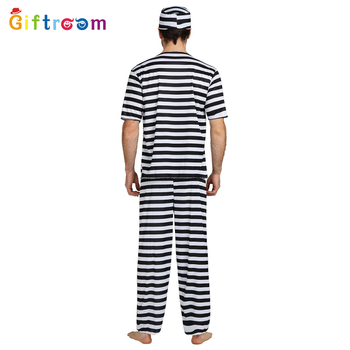 Halloween kostim zatvorenika za scensku izvedbu – unisex kostim za parove