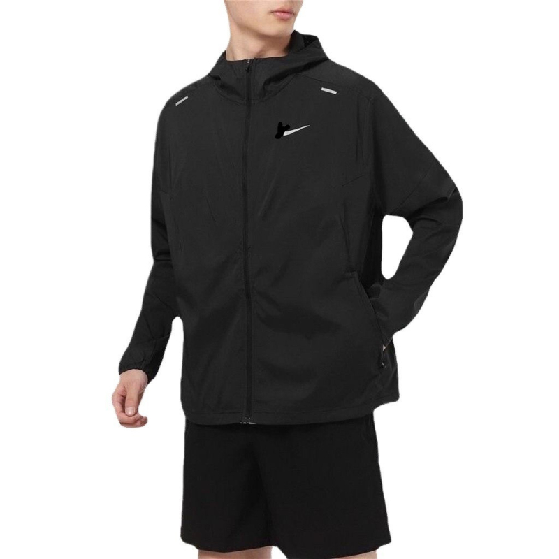 Ανδρικό εξωτερικό μπουφάν προστασίας από τον άνεμο – γρήγορο στέγνωμα, διαπνοή, UV προστασία 98, πολυεστερική σύνθεση; κατάλληλο για τρέξιμο και προπονήσεις