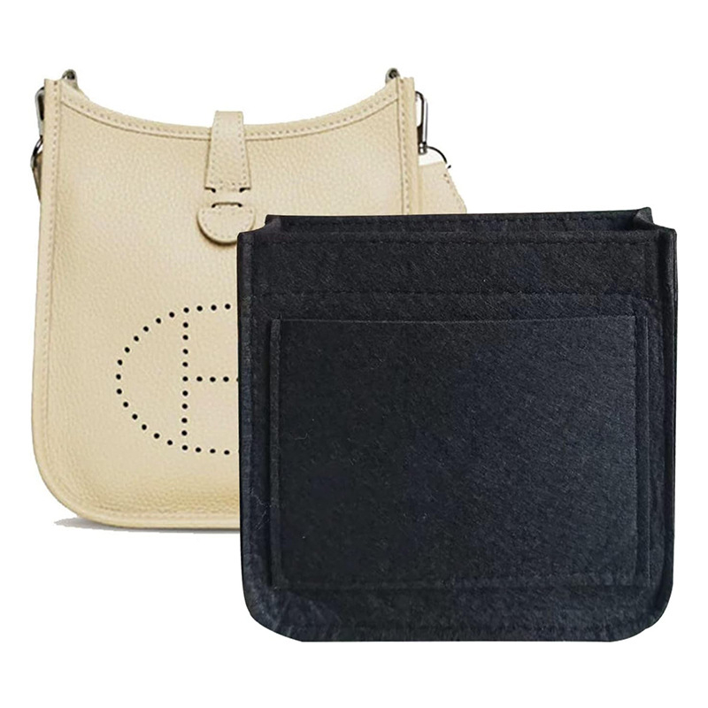 Muška crossbody torbica od filca, kubnog oblika, podstava od filca, pogodna za poslovna putovanja