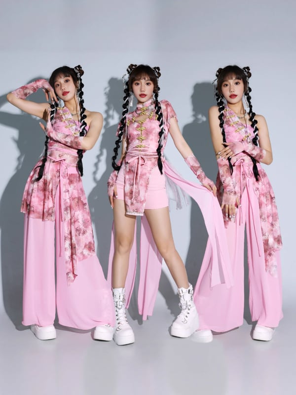 K-pop pozorišna odjeća za žene, Spandex tkanina, sadržaj 50-70%, proljeće 2025