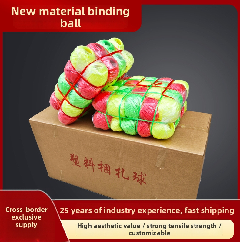 Sfoară din polipropilen pentru fixare în grădină, potrivită pentru legare și ambalare; lungime 100 m, lățime 4 cm