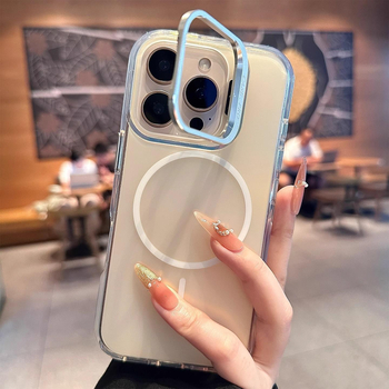 Carcasă de protecție pentru iPhone 14 Pro Max, finisaj spray acrilic, impermeabilă, anti-alunecare, atracție magnetică