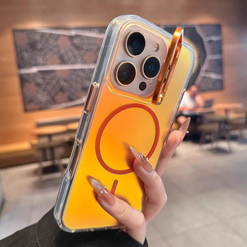 Carcasă de protecție pentru iPhone 14 Pro Max, finisaj spray acrilic, impermeabilă, anti-alunecare, atracție magnetică