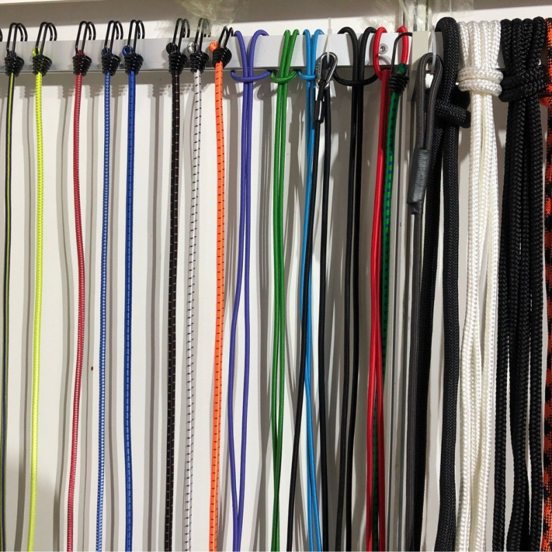 Ελαστική ζώνη αποθήκευσης για ποδήλατο και μοτοσικλέτα, από νήμα πολυεστέρα υψηλής αντοχής με εισαγόμενο λατέξ, ικανότητα 120 kg, Hongxiang.