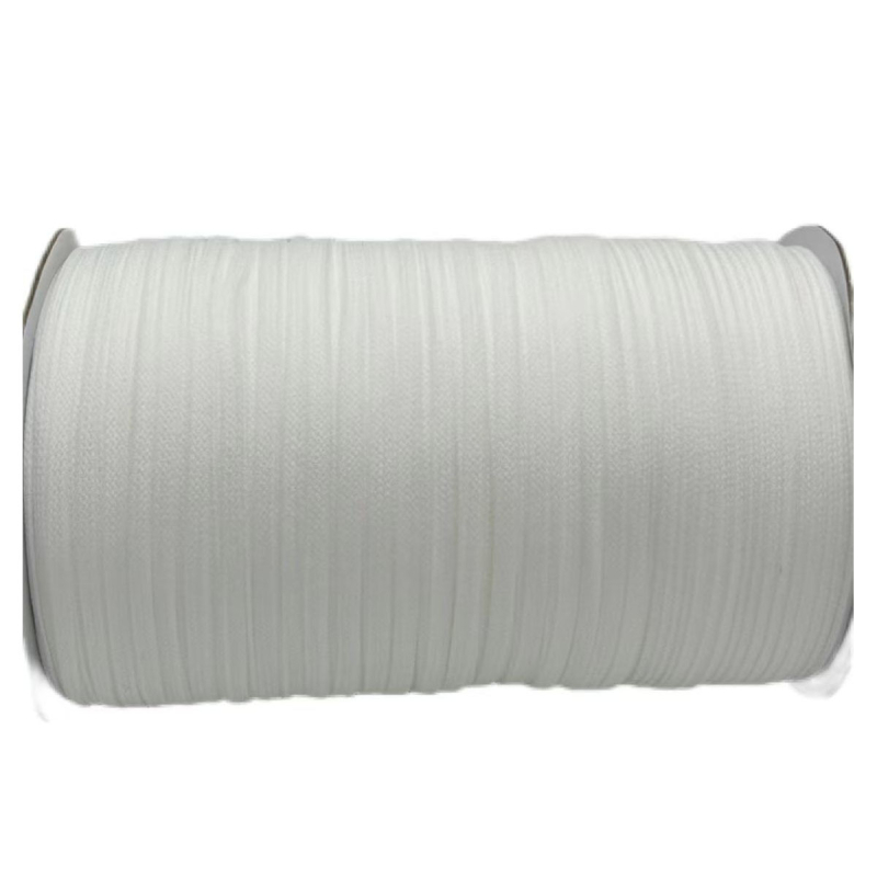 Bandă elastică întărită pentru haine și accesorii, lățime 5–6 mm, bandă elastică din poliester, curea de umăr împletită din nailon