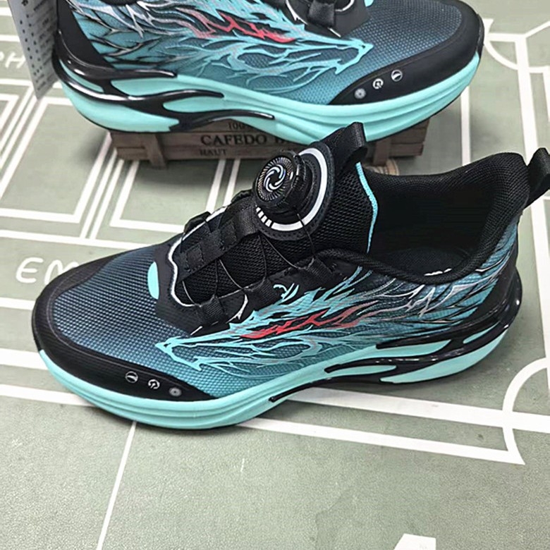 Cipele za trčanje Good Luck Bear s mrežastim gornjim dijelom, EVA đonom, protuklizne i otporne na habanje, uzorak životinja, za djecu 4-16 godina, proljeće i jesen