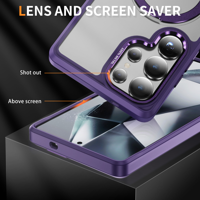 Suport inel Samsung – atracție magnetică, execuție oglinditoare, stil etnic, personalizabil