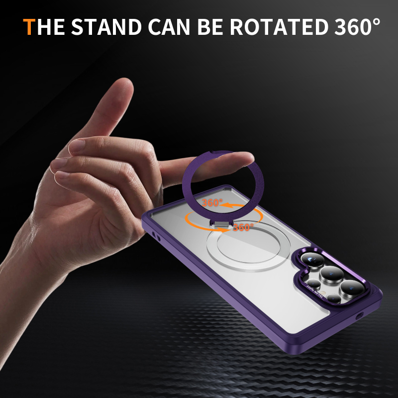 Suport inel Samsung – atracție magnetică, execuție oglinditoare, stil etnic, personalizabil