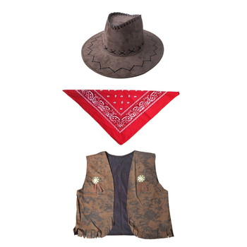 Cosplay Denim Western kostim — unisex za igre/ anime uloge; Tkanina: poliester vlakna; Glavni sastav: acetat; Postotak glavnog vlakna: 90–95%; Marka: Ruyi