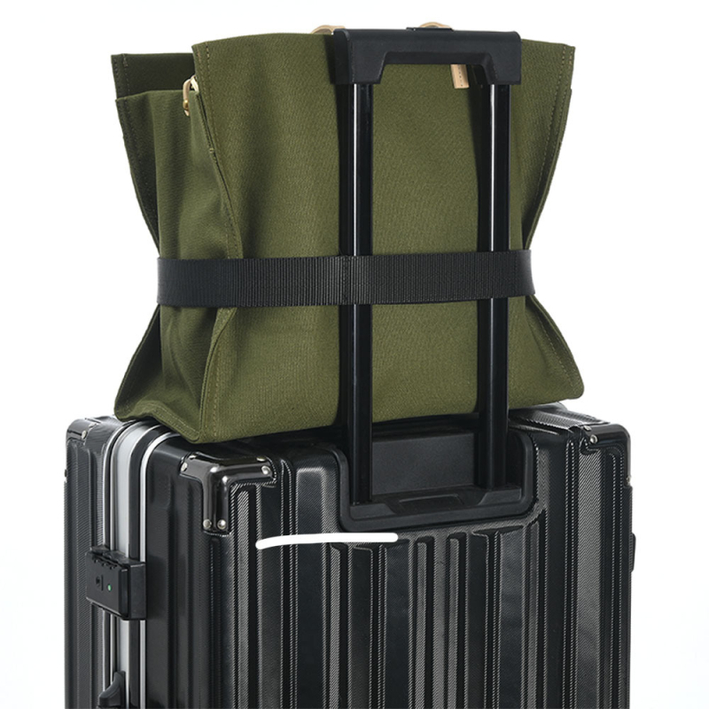 Стягаща лента за багаж - Нейлон, леопардов принт, компактно съхранение (Марка: cnnanur; Употреба навън; Серия: Print)