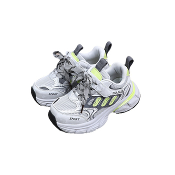 Dječje tenisice Dad Shoes, prozračni mrežasti gornji dio, lagane, otporne na habanje, Velcro zatvaranje, potplat od gume/EVA/PU