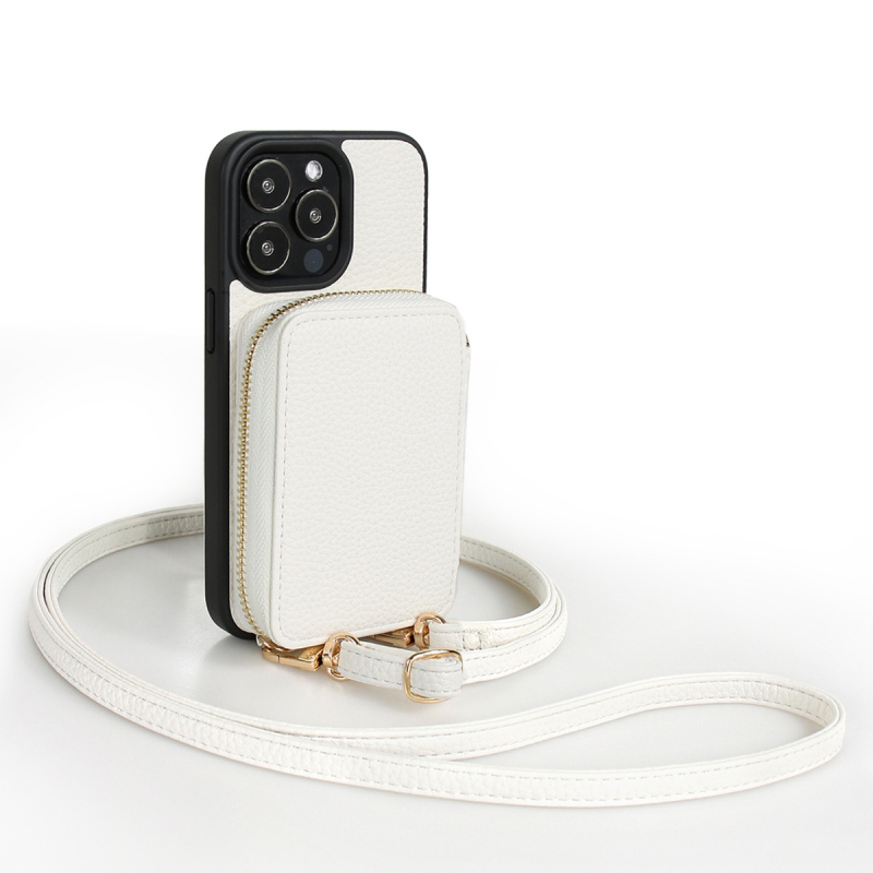 KACONE púzdro na iPhone s podstavcom — proti nárazu, proti otlačkom prstov, proti pádu, proti opotrebeniu, imitovaná koža, CNC spracovanie, pre radu iPhone 11–14