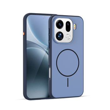 Fanrou ochranný obal pre OPPO Find X9 Pro – minimalistický štýl, matný povrch, 2-v-1 mäkký okraj a pevný zadný akryl, proti otlačkom prstov