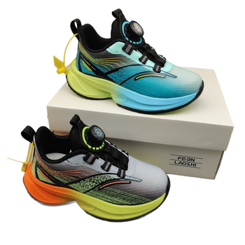 Pantofi sport pentru copii cu partea superioară din plasă, talpă EVA, unisex, pentru toate anotimpurile, model 9901 cu plasă dublă (7–12 ani)