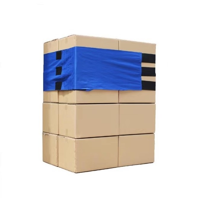 Șnur pentru mărfuri din nailon/poliester cu țesătură Oxford îngroșată, cu Velcro, pentru fixarea încărcăturii pe paleți – uz industrial