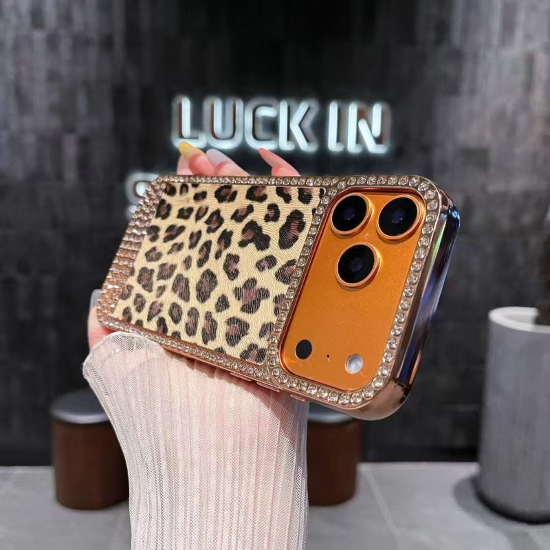 Carcasă pentru telefon – Silicon, Electroplating, Anti-cadere, Anti-amprentă, stil Nordic, pentru iPhone 13–17