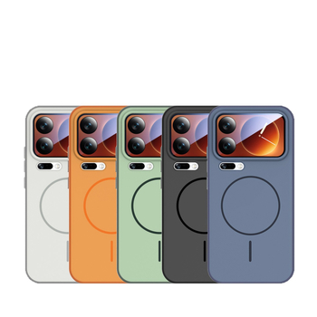 Carcasă pentru telefon Xiaomi 17Pro cu margine 2 în 1 moale și panou din acril dur, finisaj mat, protecție anti-cădere, compatibilă cu Xiaomi